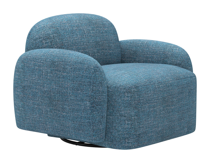 Cleo Swivel Chair Blue