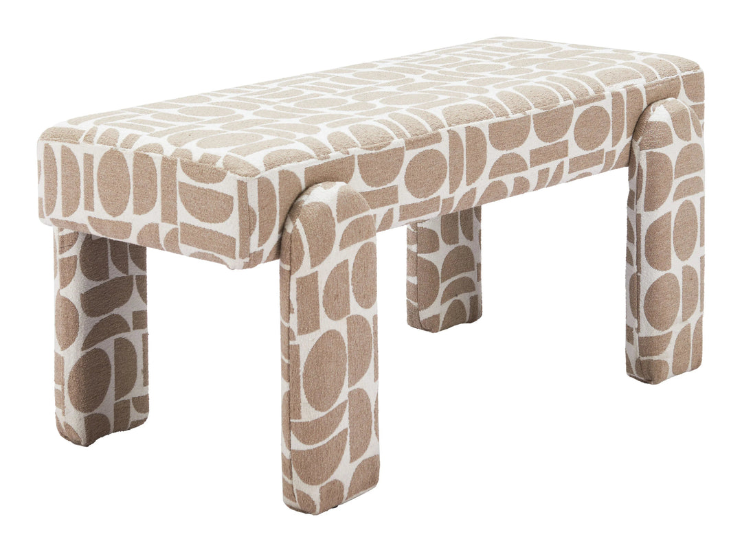 SwayLiving Blato Bench Gray BENCHES