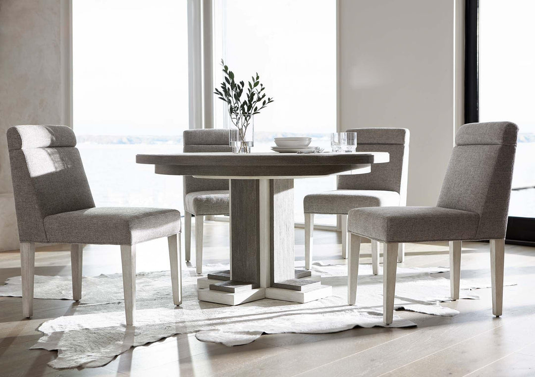 SwayLiving - Foundations Side Chair Linen - Set of 2 - '306545 | SwayLiving