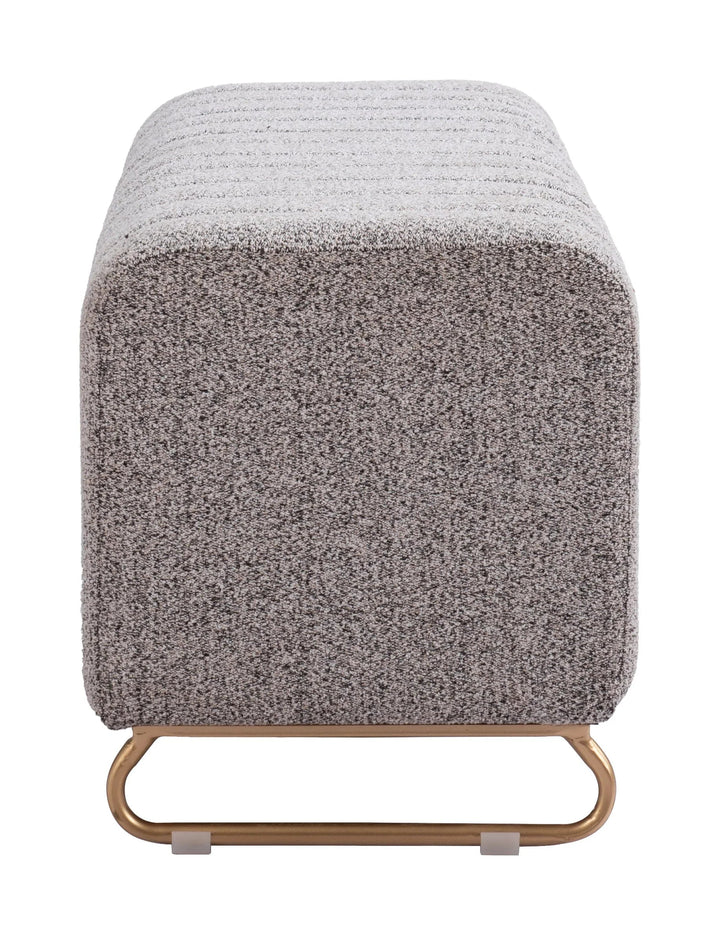 SwayLiving Pender Bench Stone Gray BENCHES