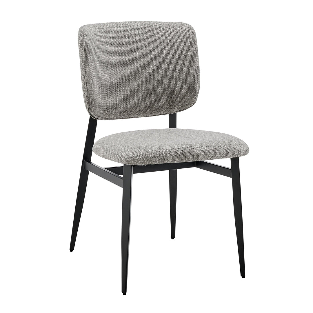Grey Leatherette / Black