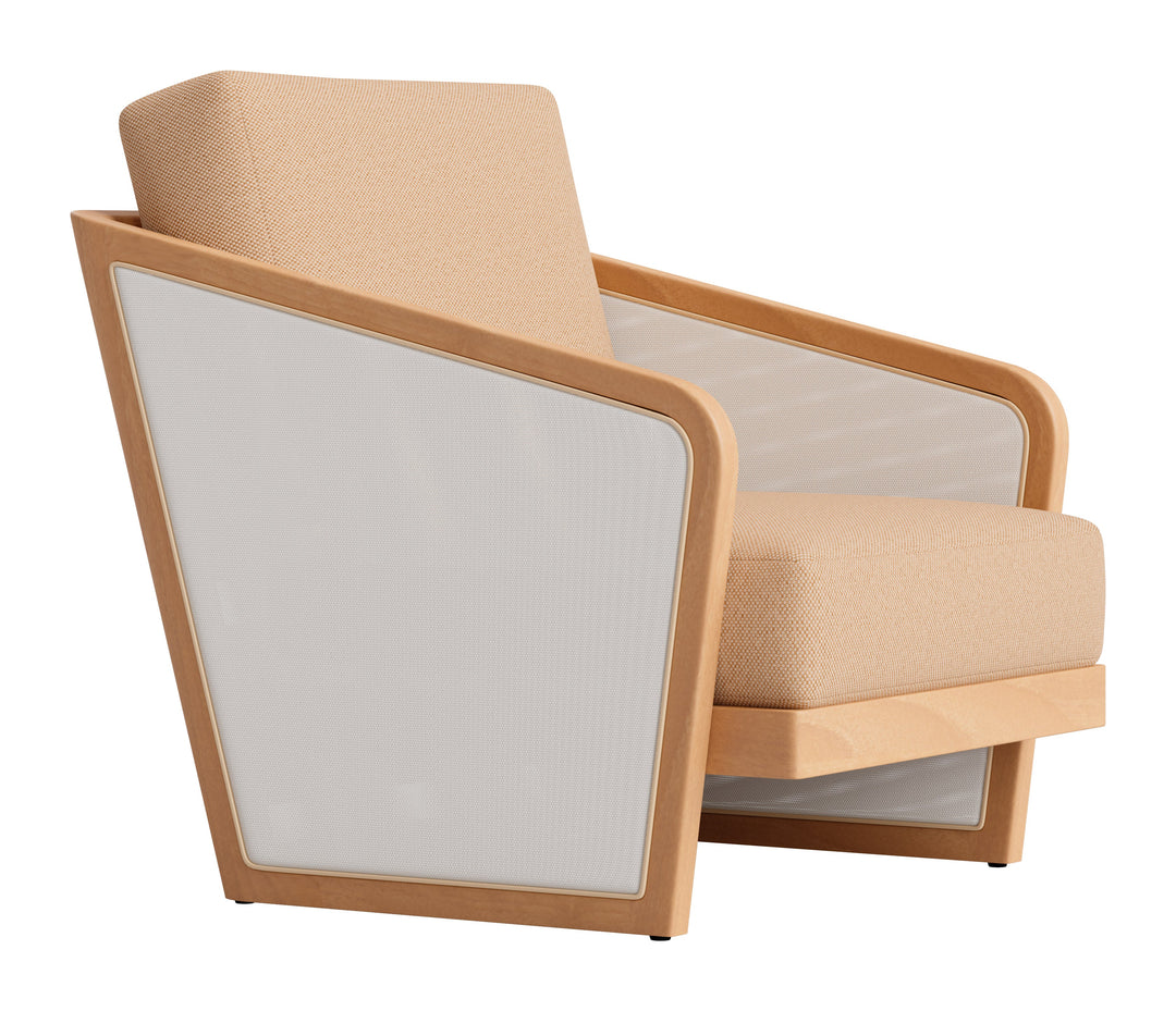 Sakina Lounge Chair Brown