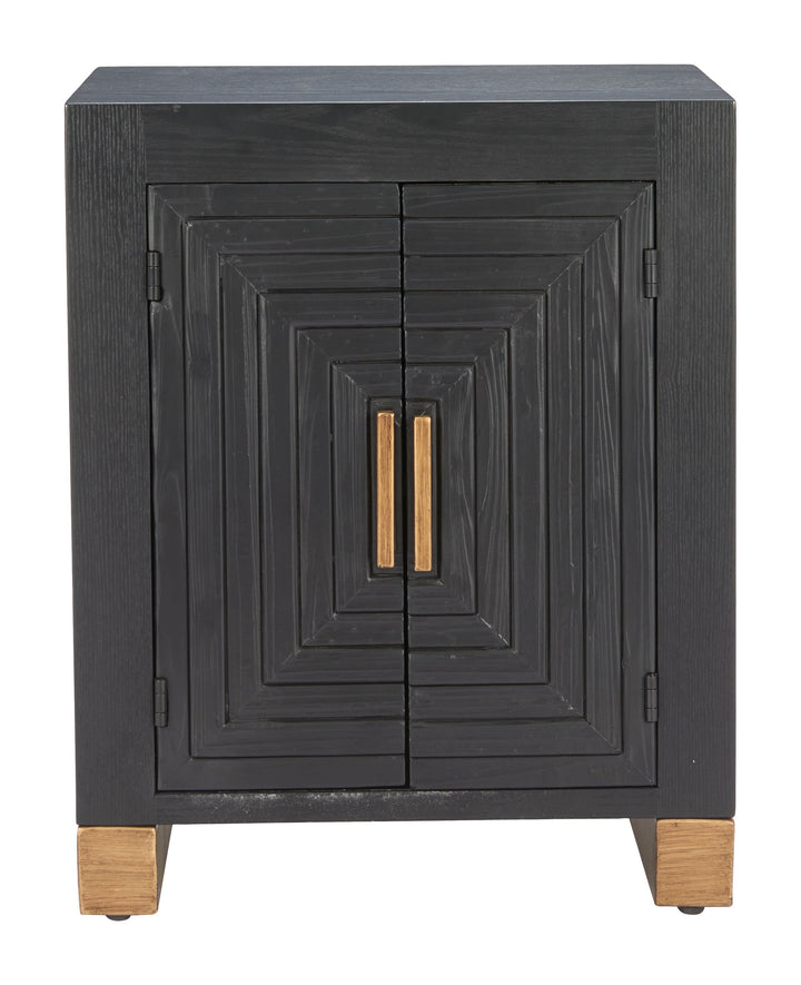 Trazo Side Table Black