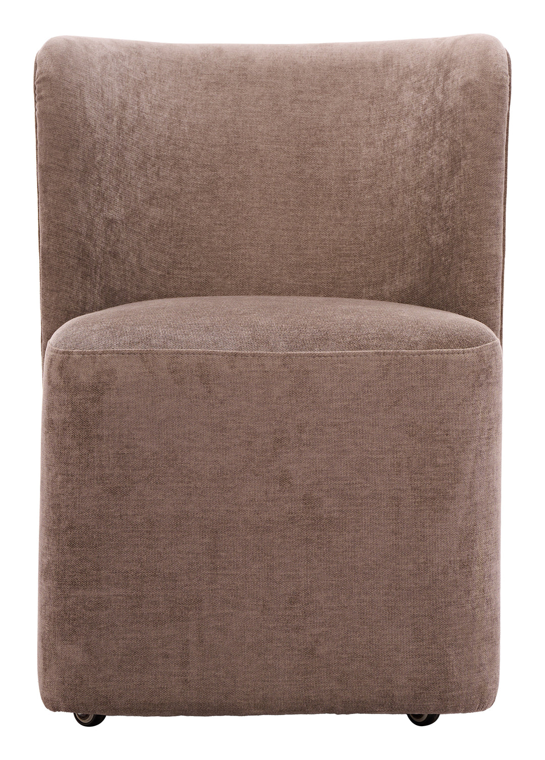 Bambun Dining Chair with Wheels Taupe
