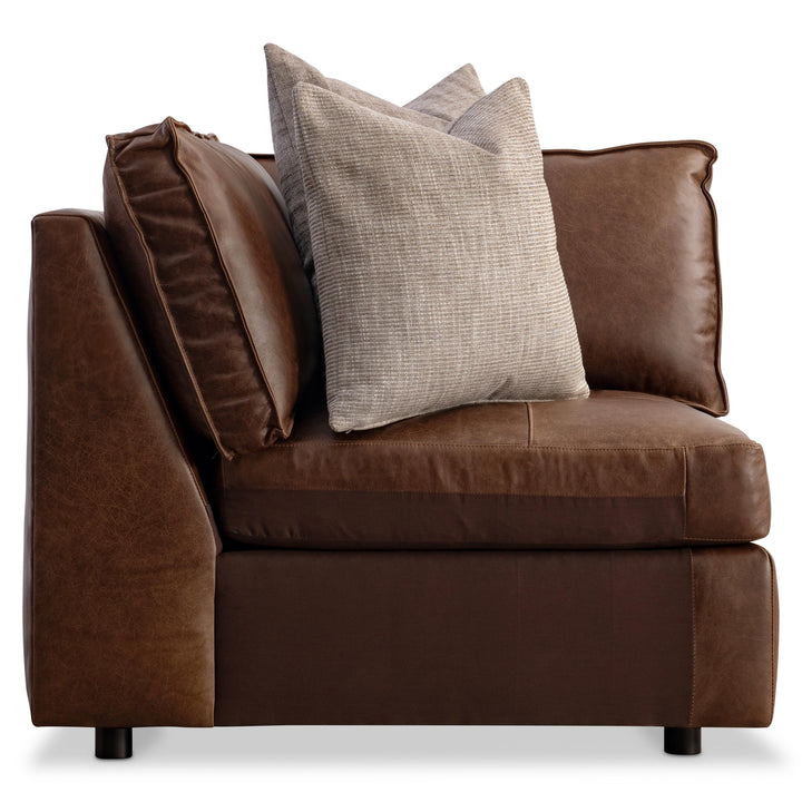 SwayLiving - Nest Leather Corner Chair - 3332LO | SwayLiving