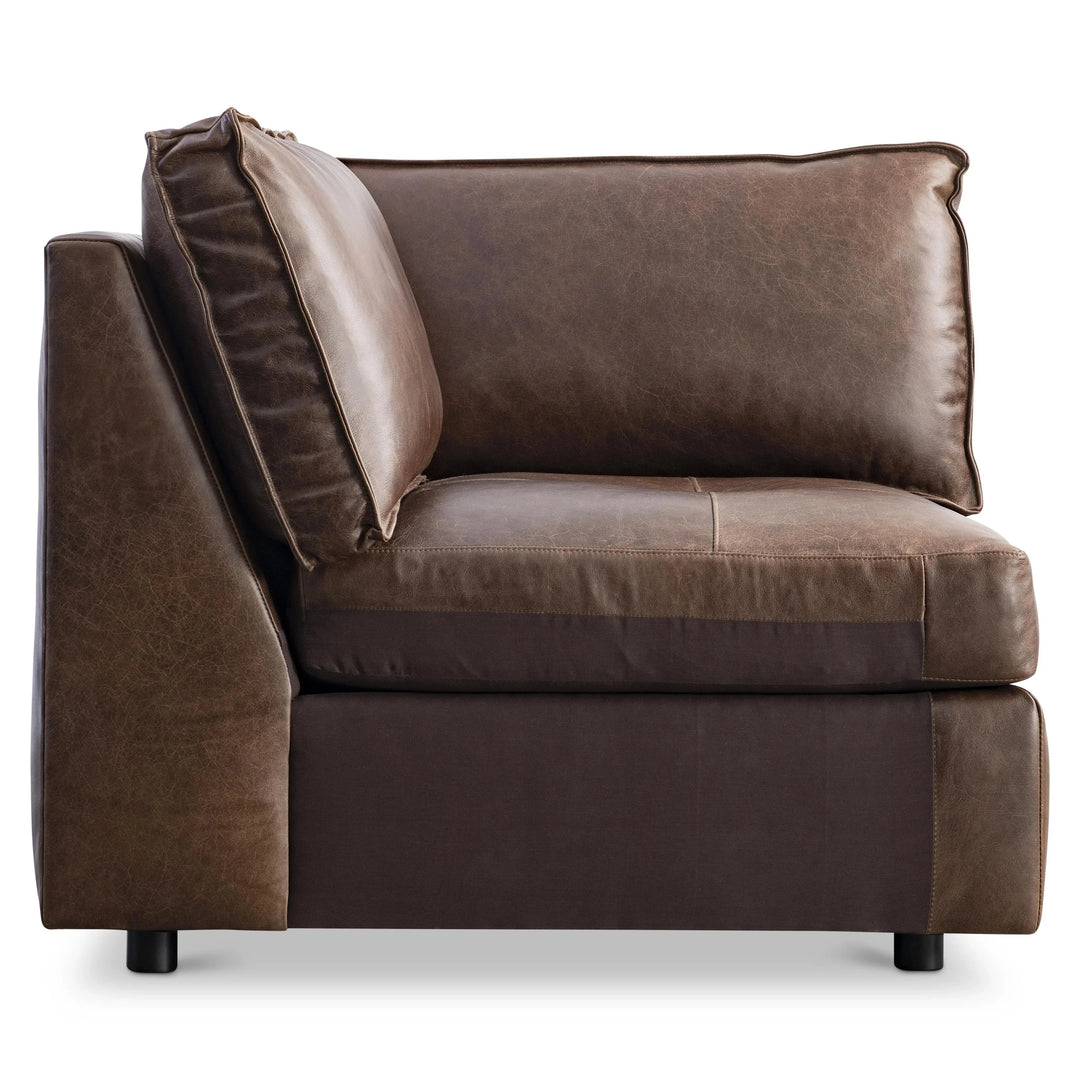 SwayLiving - Nest Leather Corner Chair - 3332LO | SwayLiving
