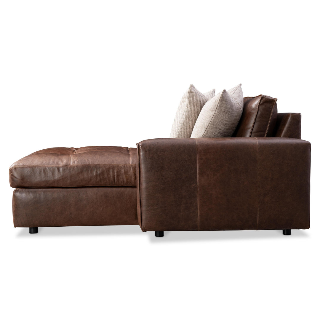 SwayLiving - Nest Leather Right Arm Chaise - Set of 2 - 3337LO | SwayLiving