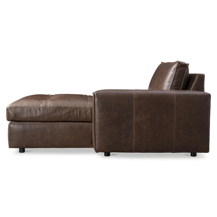 SwayLiving - Nest Leather Right Arm Chaise - Set of 2 - 3337LO | SwayLiving