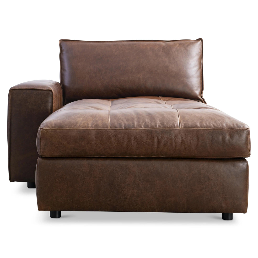 SwayLiving - Nest Leather Left Arm Chaise - Set of 2 - 3338LO | SwayLiving