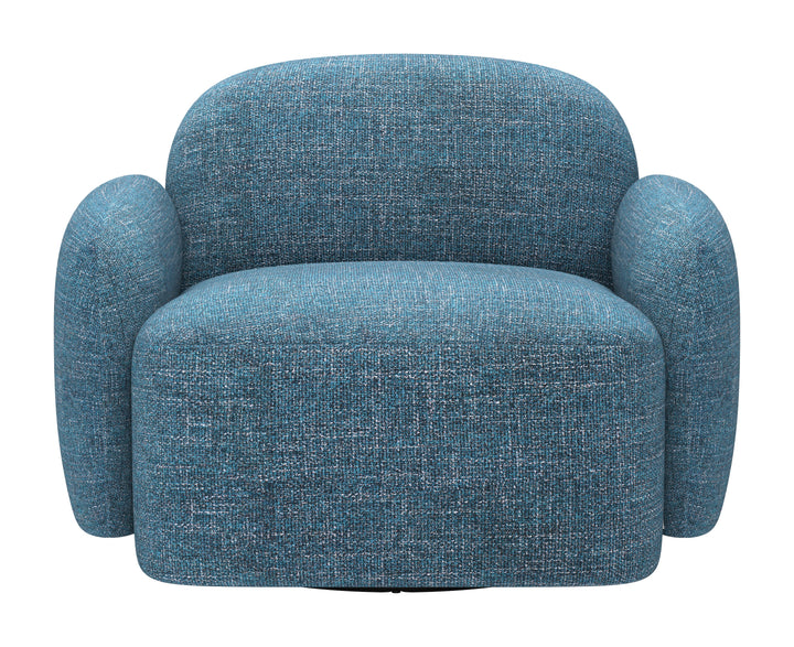 Cleo Swivel Chair Blue