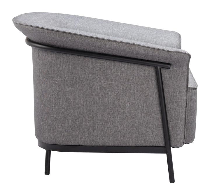 SwayLiving Burry Accent Chair Slate Gray ACCENT + LOUNGE CHAIRS