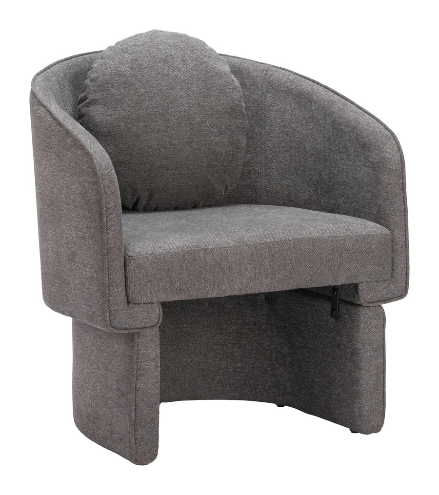 SwayLiving Olya Accent Chair Truffle Gray ACCENT + LOUNGE CHAIRS