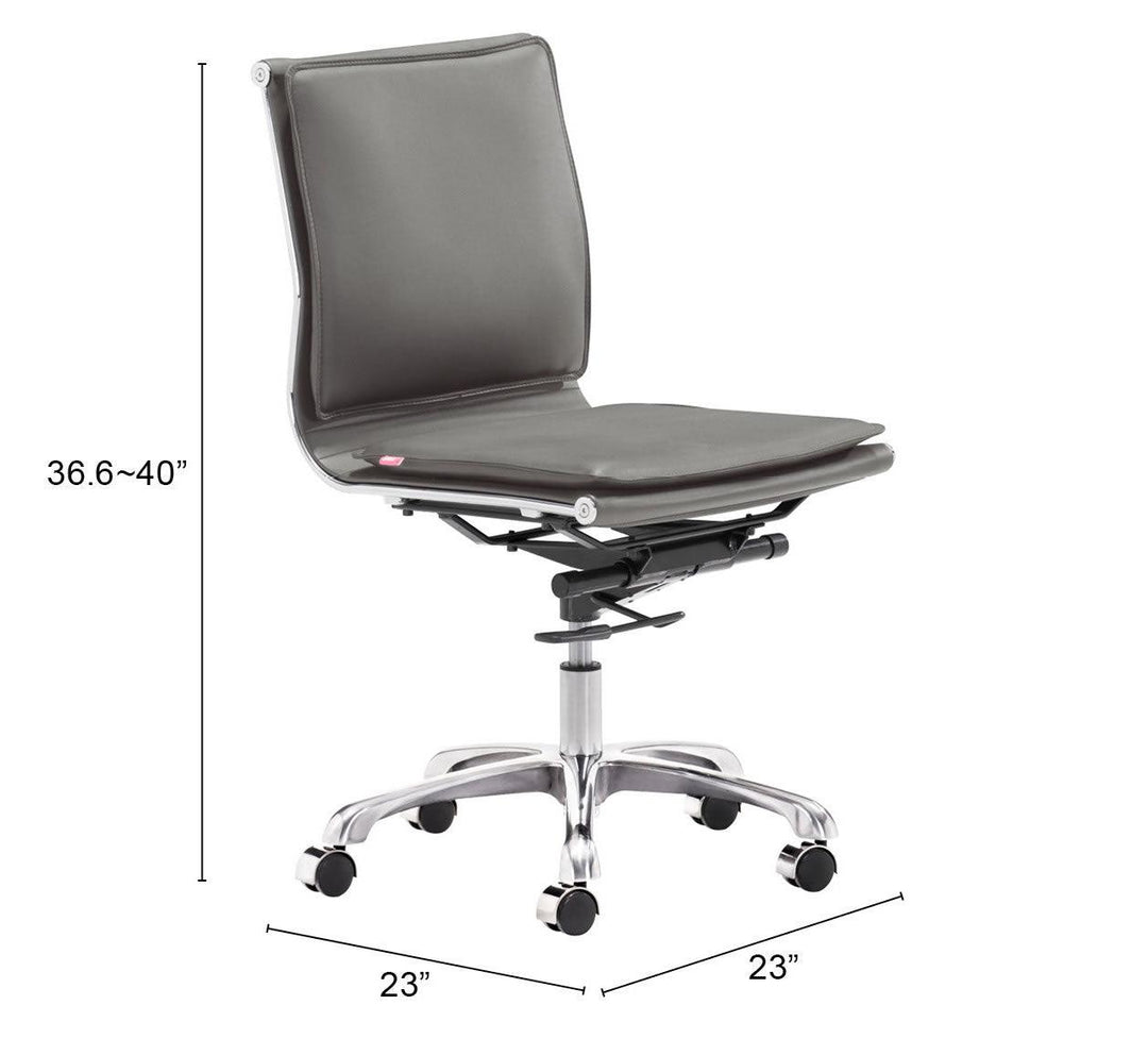 SwayLiving LIDER PLUS ARMLESS OFFICE CHAIR OFFICE CHAIRS