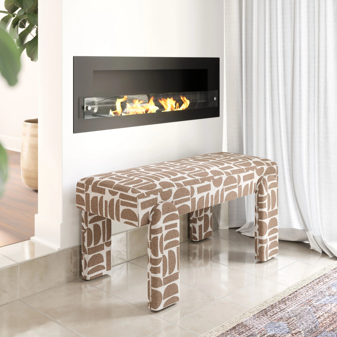 SwayLiving Blato Bench Gray BENCHES