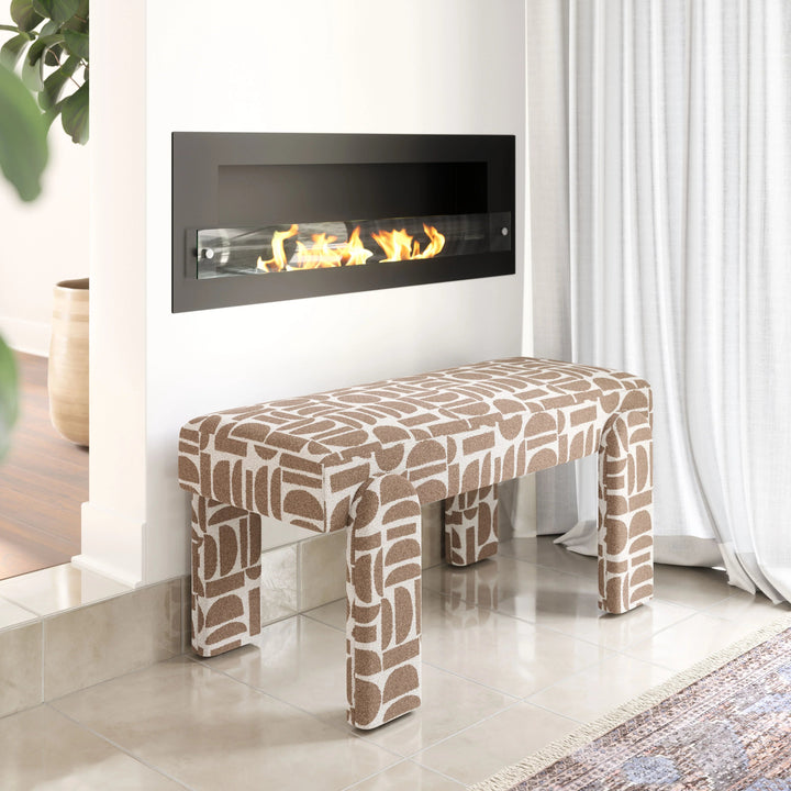 SwayLiving Blato Bench Gray BENCHES