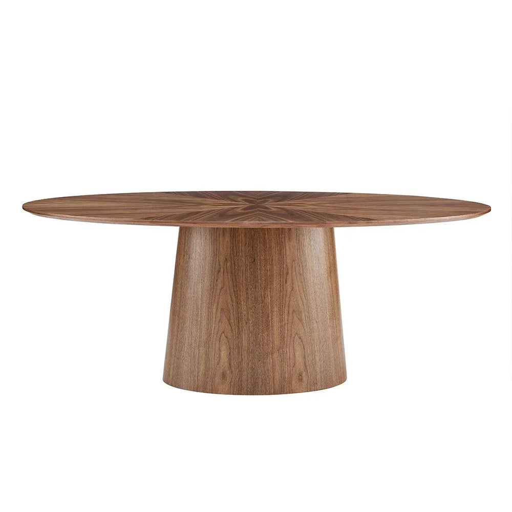 SwayLiving Deodat 79" Oval Dining Table DINING TABLES