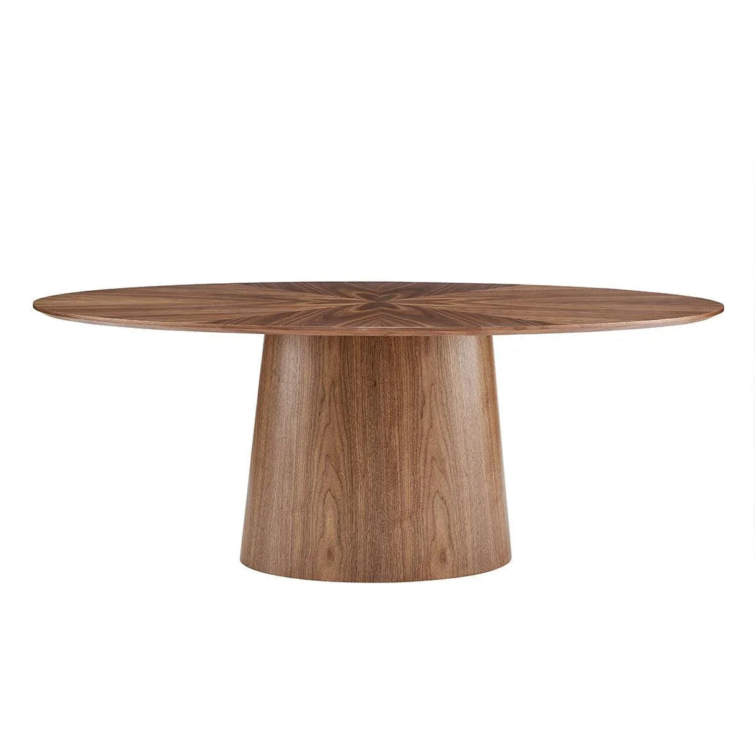 SwayLiving Deodat 79" Oval Dining Table DINING TABLES