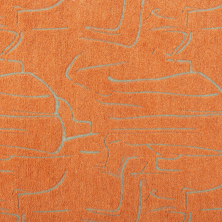 Nendo Bench Abstract Orange