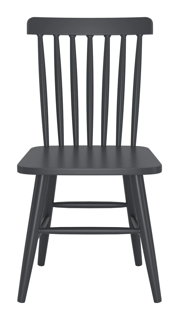 SwayLiving Zeilen Dining Chair (Set of 2) Black DINING CHAIRS