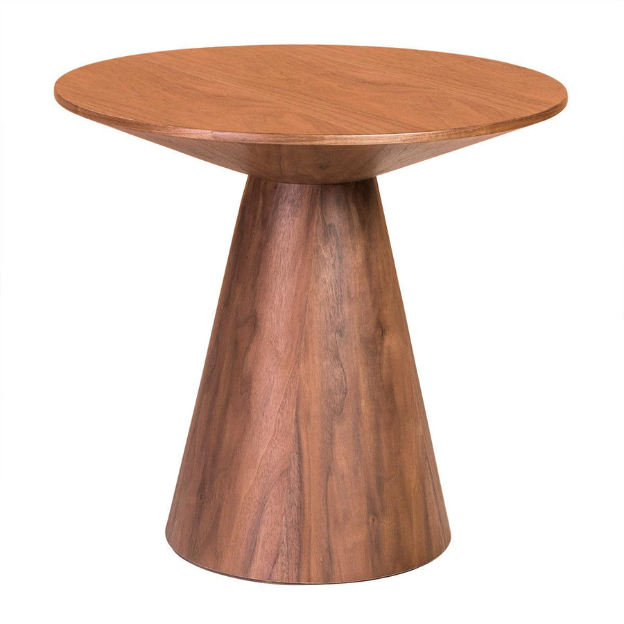 SwayLiving Wesley 24" Side Table in Walnut Veneer ACCENT TABLES