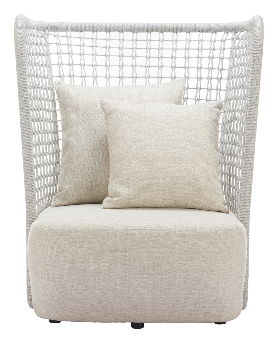 SwayLiving Hudu Accent Chair Beige OUTDOOR CHAISE LOUNGES