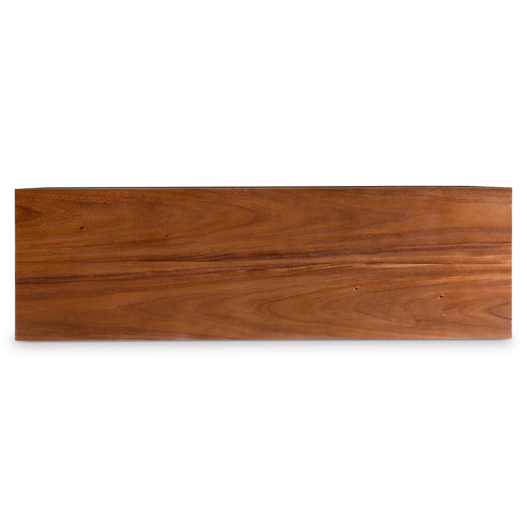 SwayLiving SwayLiving Brasea Rectangle Caster Cocktail Table