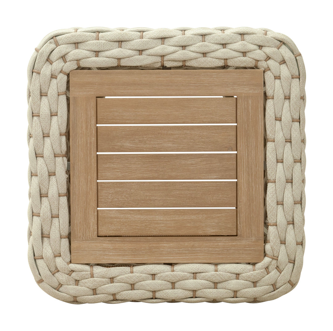 Antul Coffee Table White & Natural