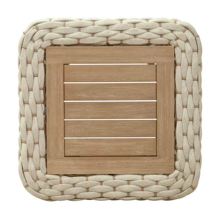Antul Coffee Table White & Natural