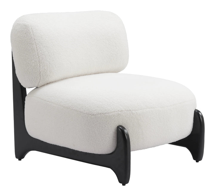 SwayLiving Bombo Accent Chair White ACCENT + LOUNGE CHAIRS