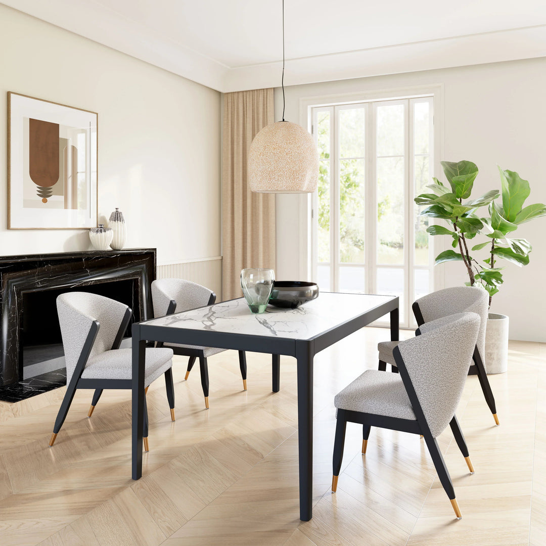 SwayLiving Tokai Dining Table White DINING TABLES