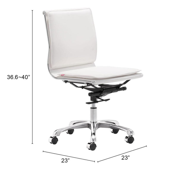 SwayLiving LIDER PLUS ARMLESS OFFICE CHAIR OFFICE CHAIRS