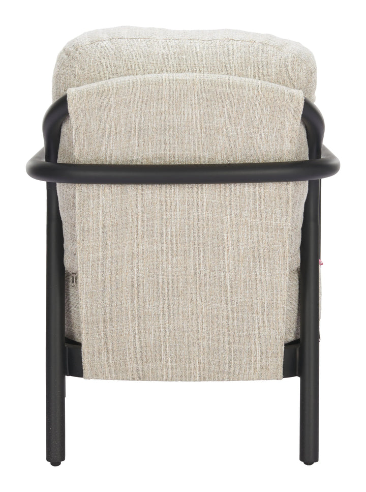 SwayLiving Rein Accent Chair Beige OUTDOOR CHAISE LOUNGES