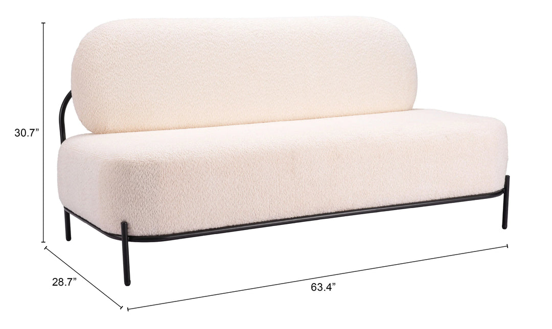 SwayLiving Arendal Sofa Vanilla SOFAS + SECTIONALS