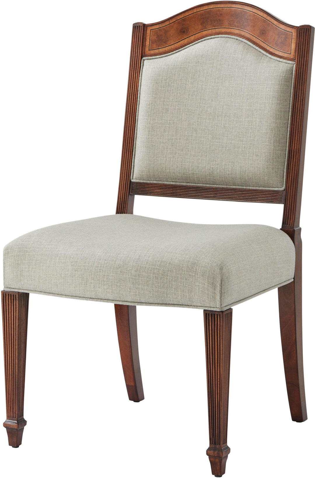 SwayLiving Sheraton's Satinwood Side Chair - Set Of 2 DINING CHAIRS