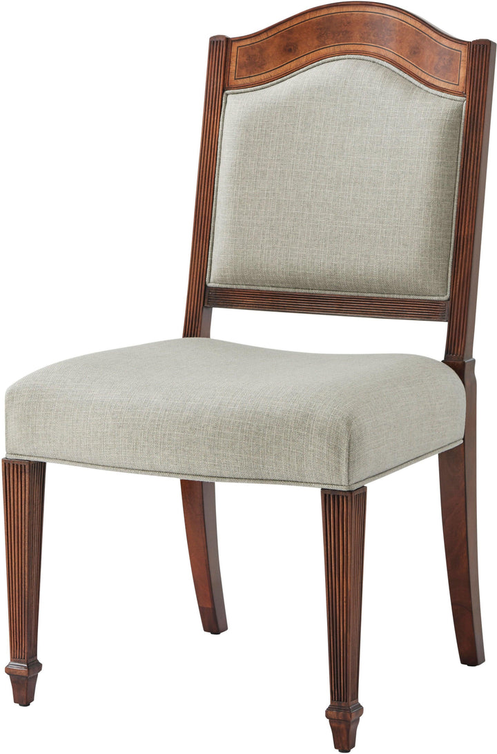 SwayLiving Sheraton's Satinwood Side Chair - Set Of 2 DINING CHAIRS