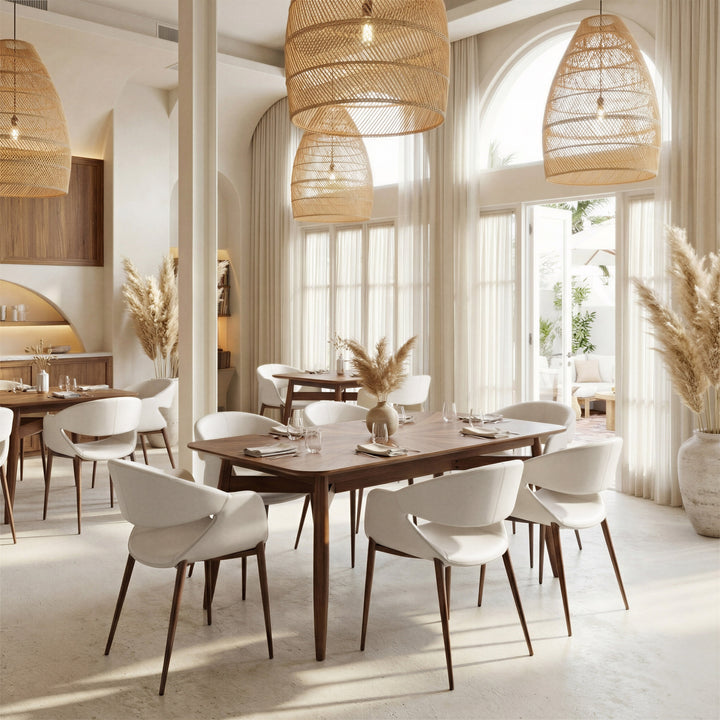 Silea Rectangular Dining Table Espresso
