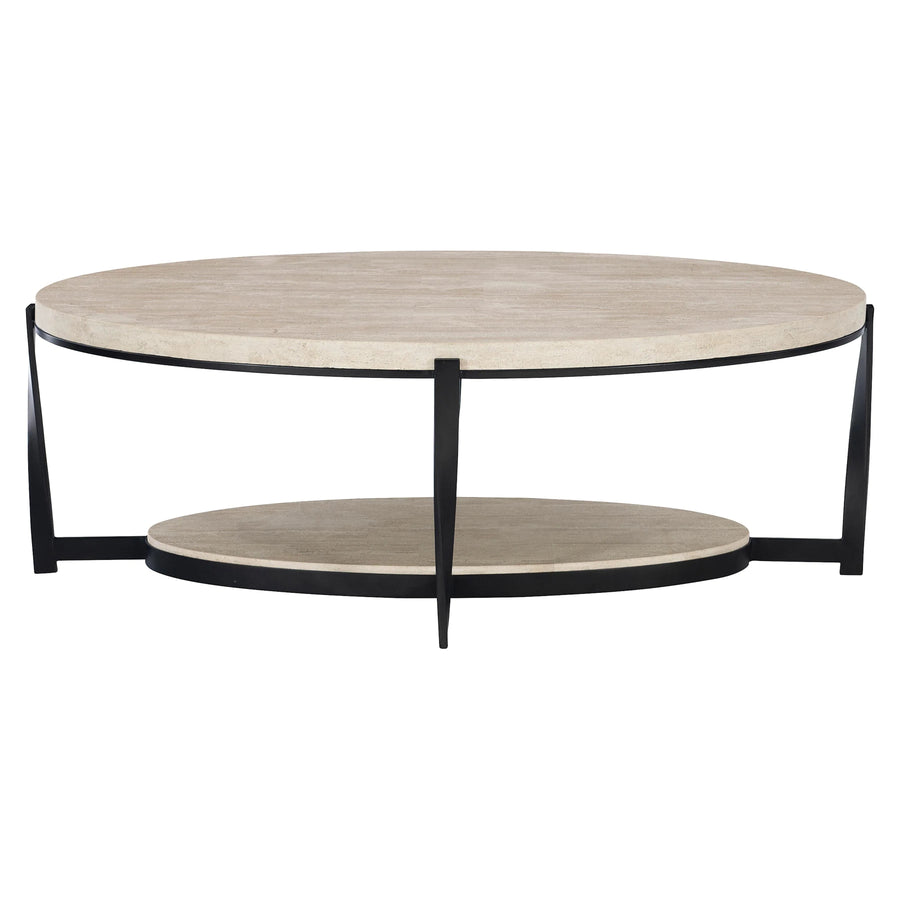 SwayLiving - Berkshire Oval Cocktail Table - '405013 | SwayLiving