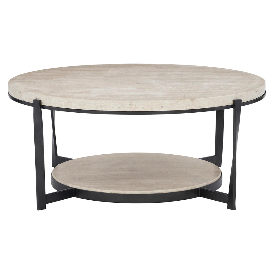 SwayLiving - Berkshire Round Cocktail Table - '405015 | SwayLiving