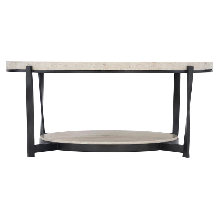 SwayLiving - Berkshire Round Cocktail Table - '405015 | SwayLiving