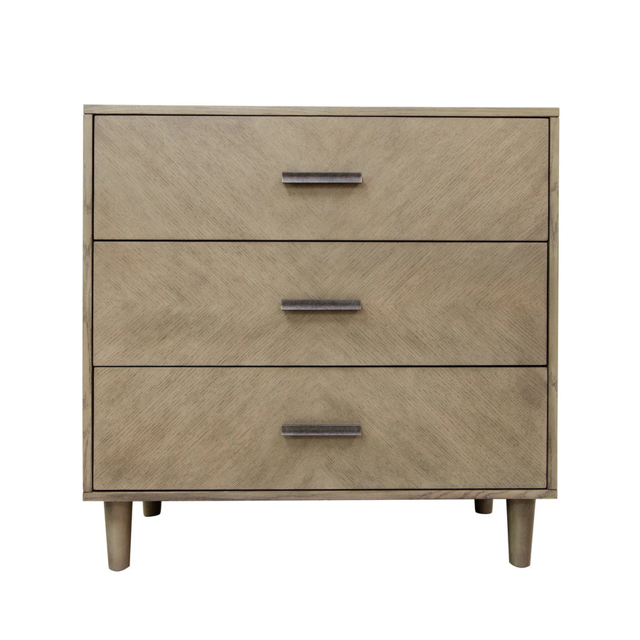 SwayLiving Mid Century 3 Drawer Chest DRESSERS