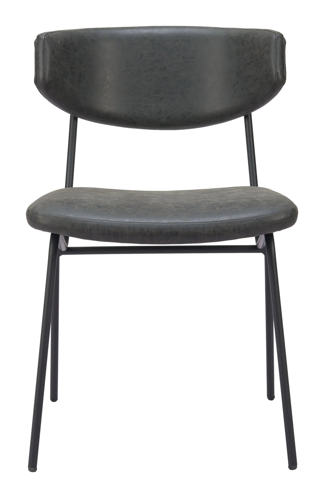 SwayLiving Charon Dining Chair (Set of 2) Vintage Black DINING CHAIRS