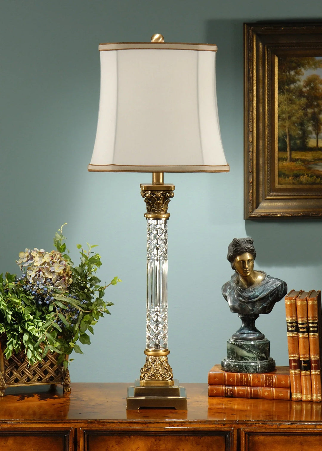 SwayLiving SwayLiving Crystal Column Lamp