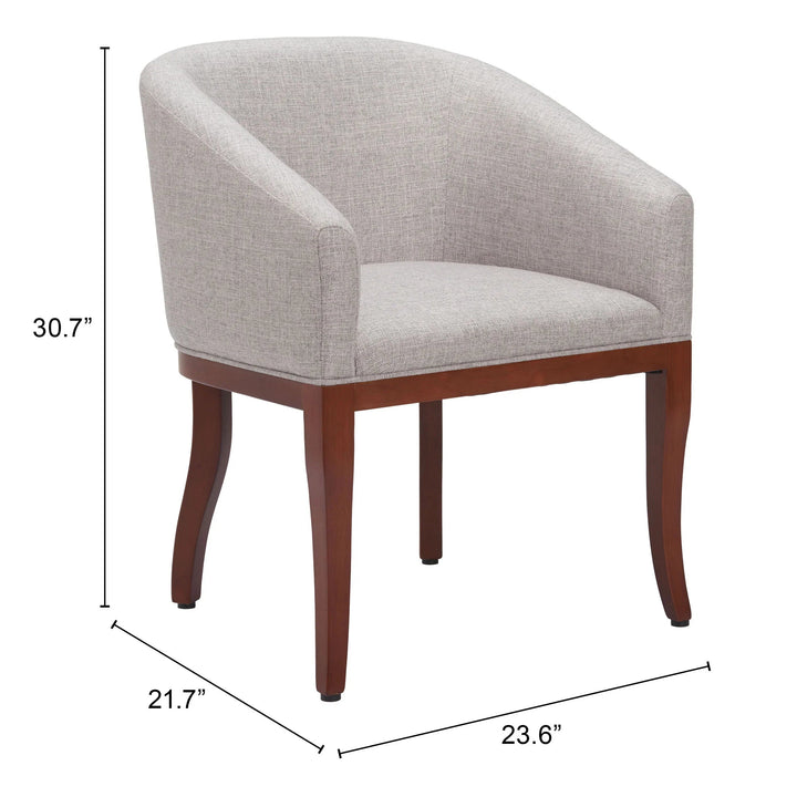 SwayLiving Serasa Dining Chair Gray - Set of 2 DINING CHAIRS