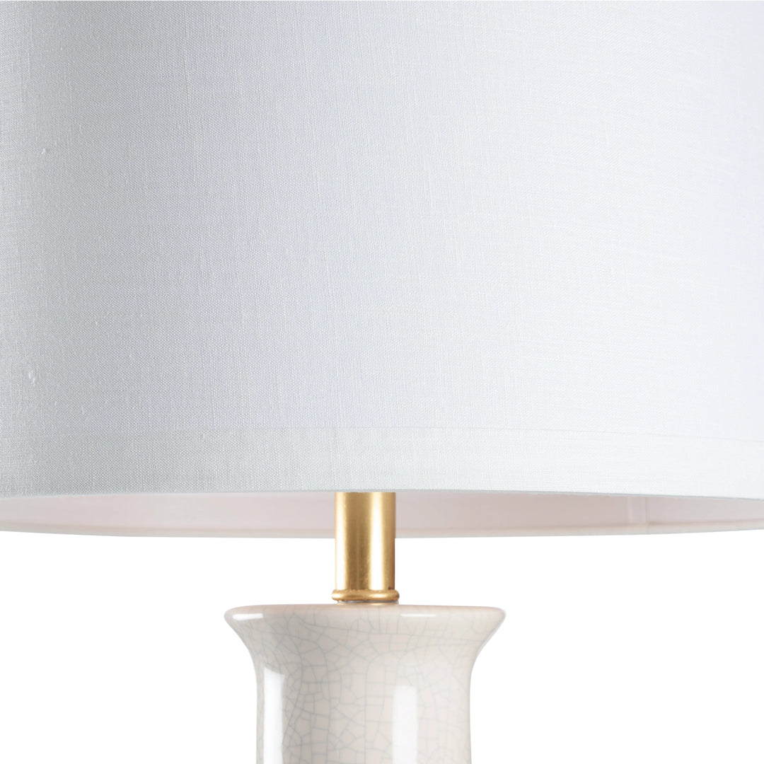 Snow Glaze/Antique Gold Leaf