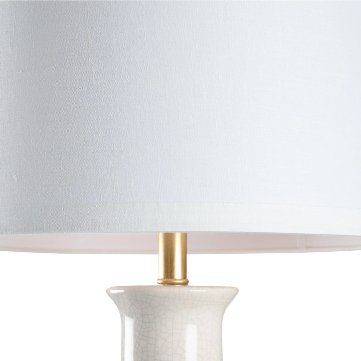 Snow Glaze/Antique Gold Leaf