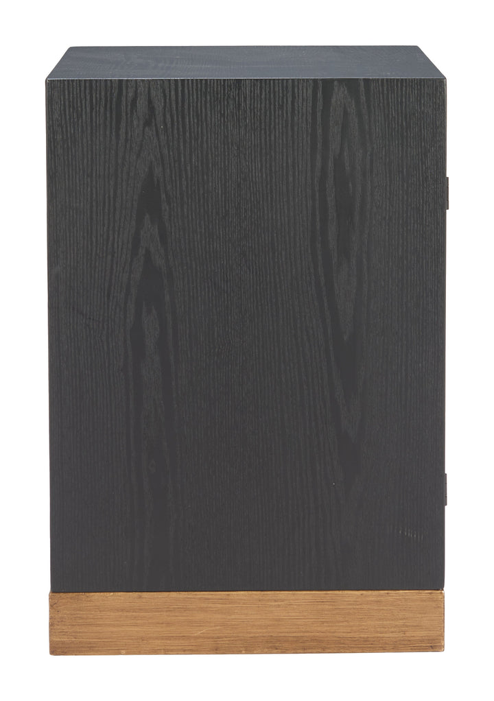Trazo Side Table Black