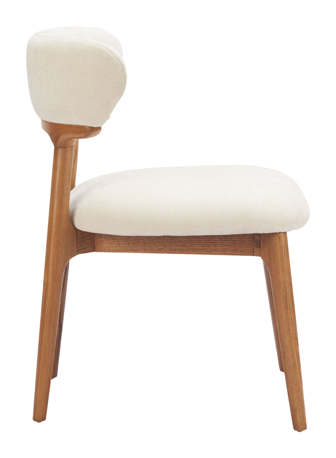 Cedar Dining Chair (Set of 2) White & Walnut