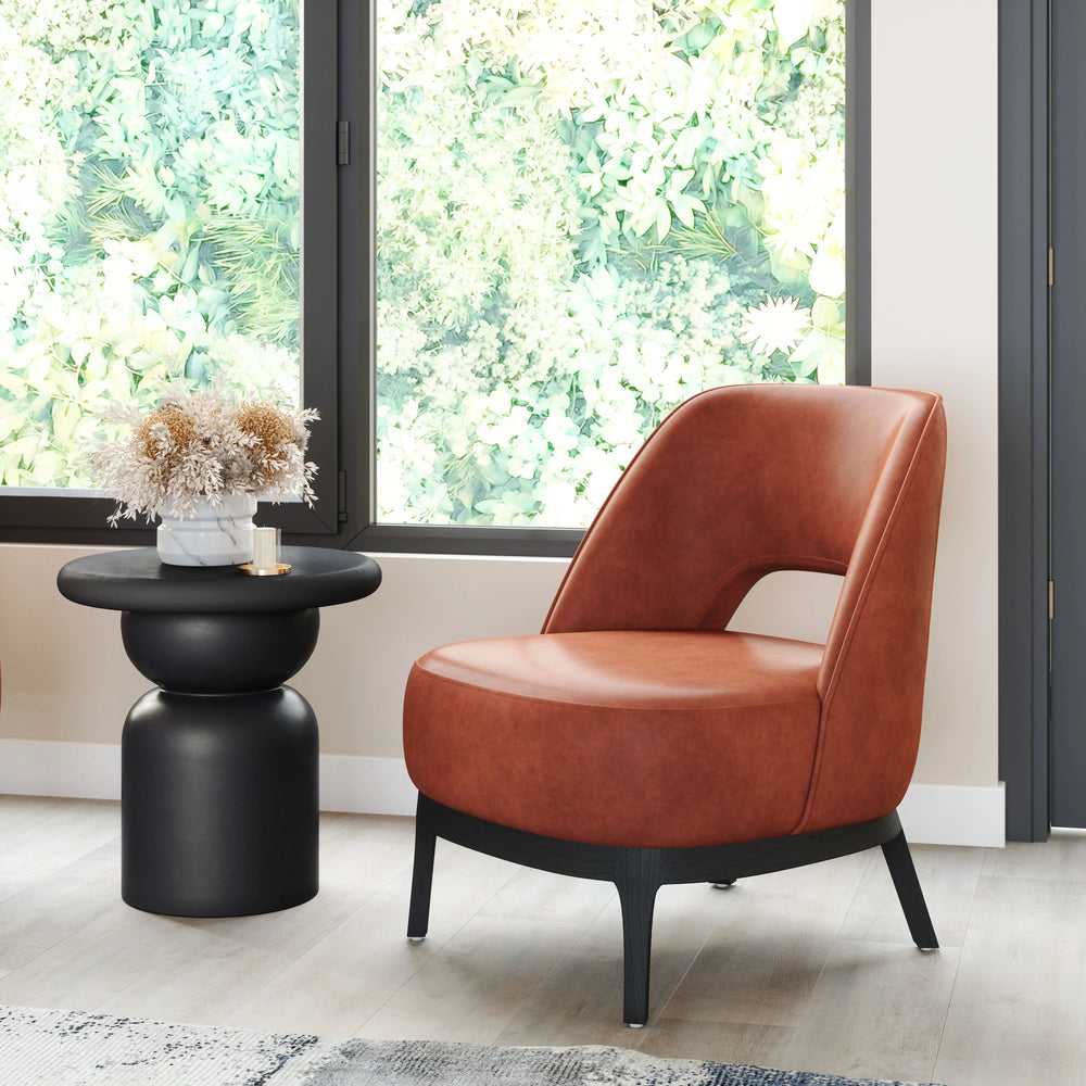 SwayLiving Mistley Accent Chair Brown ACCENT + LOUNGE CHAIRS