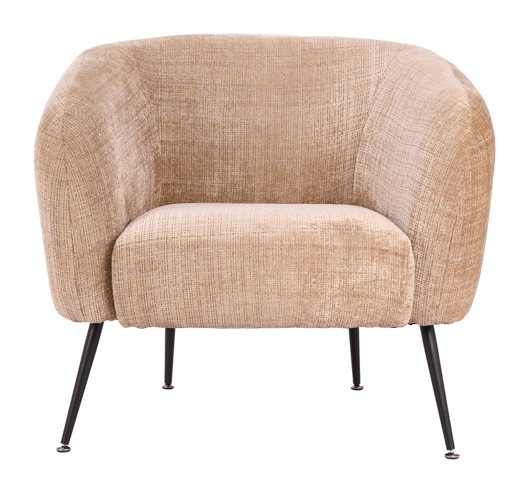 Racine Accent Chair Linen Beige
