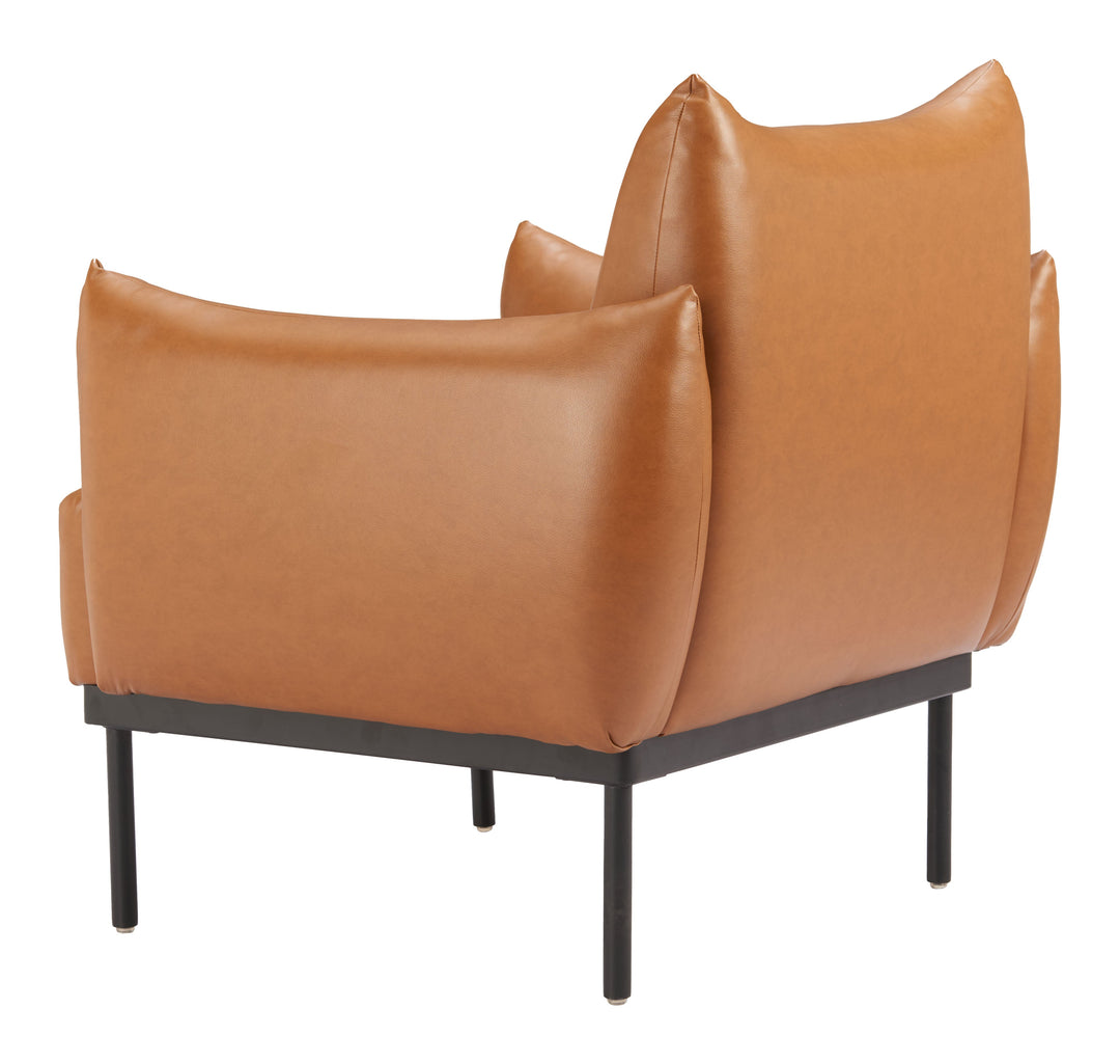 Sekil Accent Chair Brown